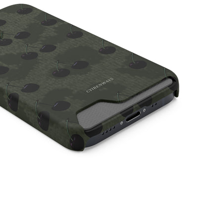Black Cherri Cheetah (Magsafe Card Holder)