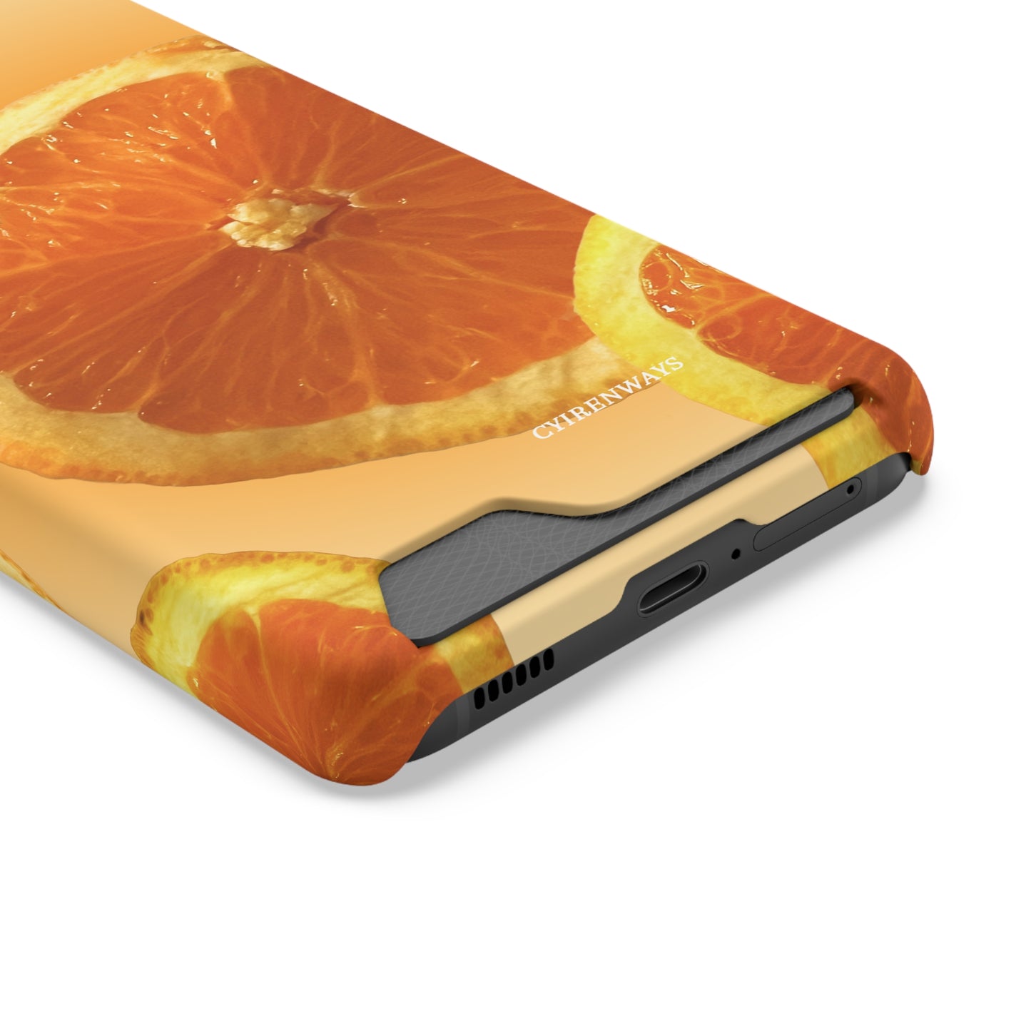 Sweet Orange (Magsafe-compatible Card Holder)
