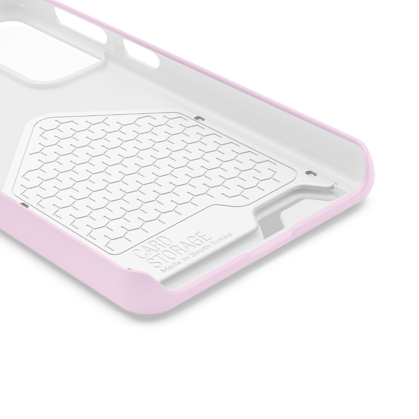 Pink Callistephus (Magsafe-compatible Card Holder)