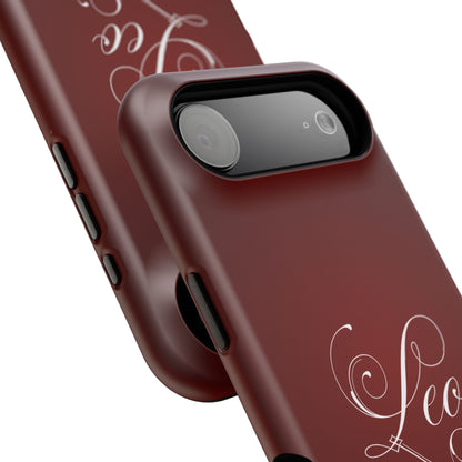 Leo's Burgundy (Armoured- Magsafe compatible)