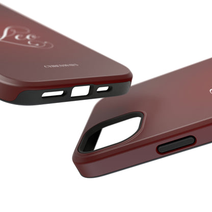 Leo's Burgundy (Armoured- Magsafe compatible)