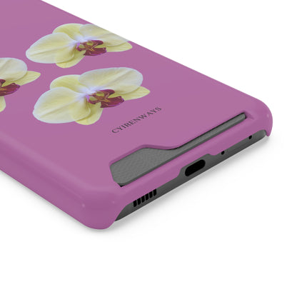 Hot Orchids (Magsafe-compatible Card Holder)