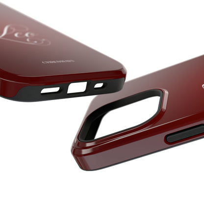 Leo's Burgundy (Armoured- Magsafe compatible)