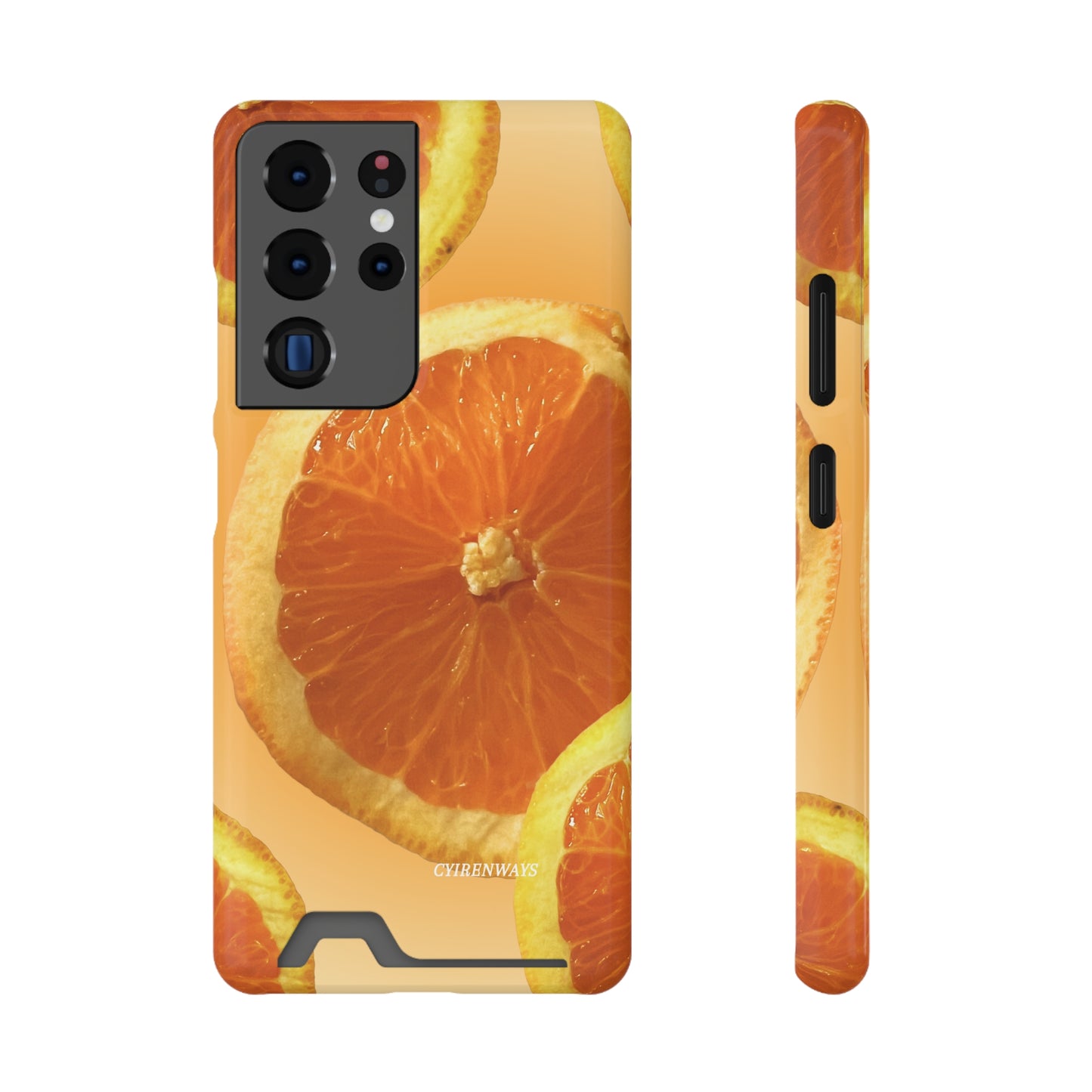 Sweet Orange (Magsafe-compatible Card Holder)