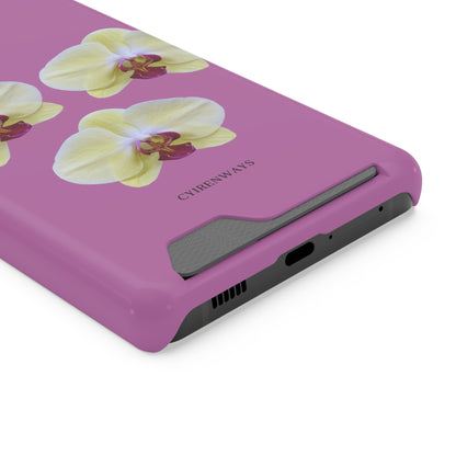 Hot Orchids (Magsafe-compatible Card Holder)