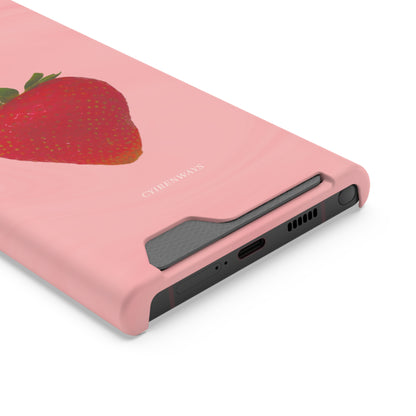 Strawberry Swirl (Magsafe-compatible Card Holder)