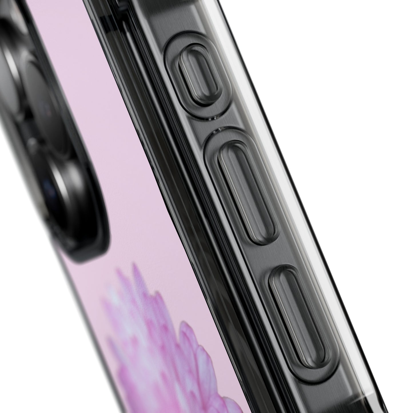 Pink Callistephus (Impact: Clear Magsafe-compatible/Magnetic)