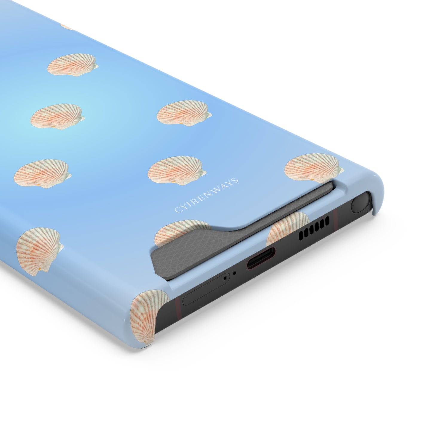 Oceanic Shell (Magsafe-compatible Card Holder)