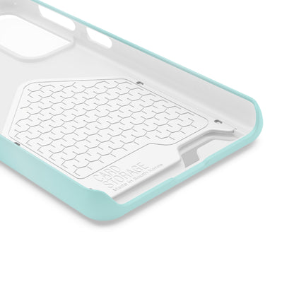 Aqua Heart (Magsafe-compatible Card Holder)
