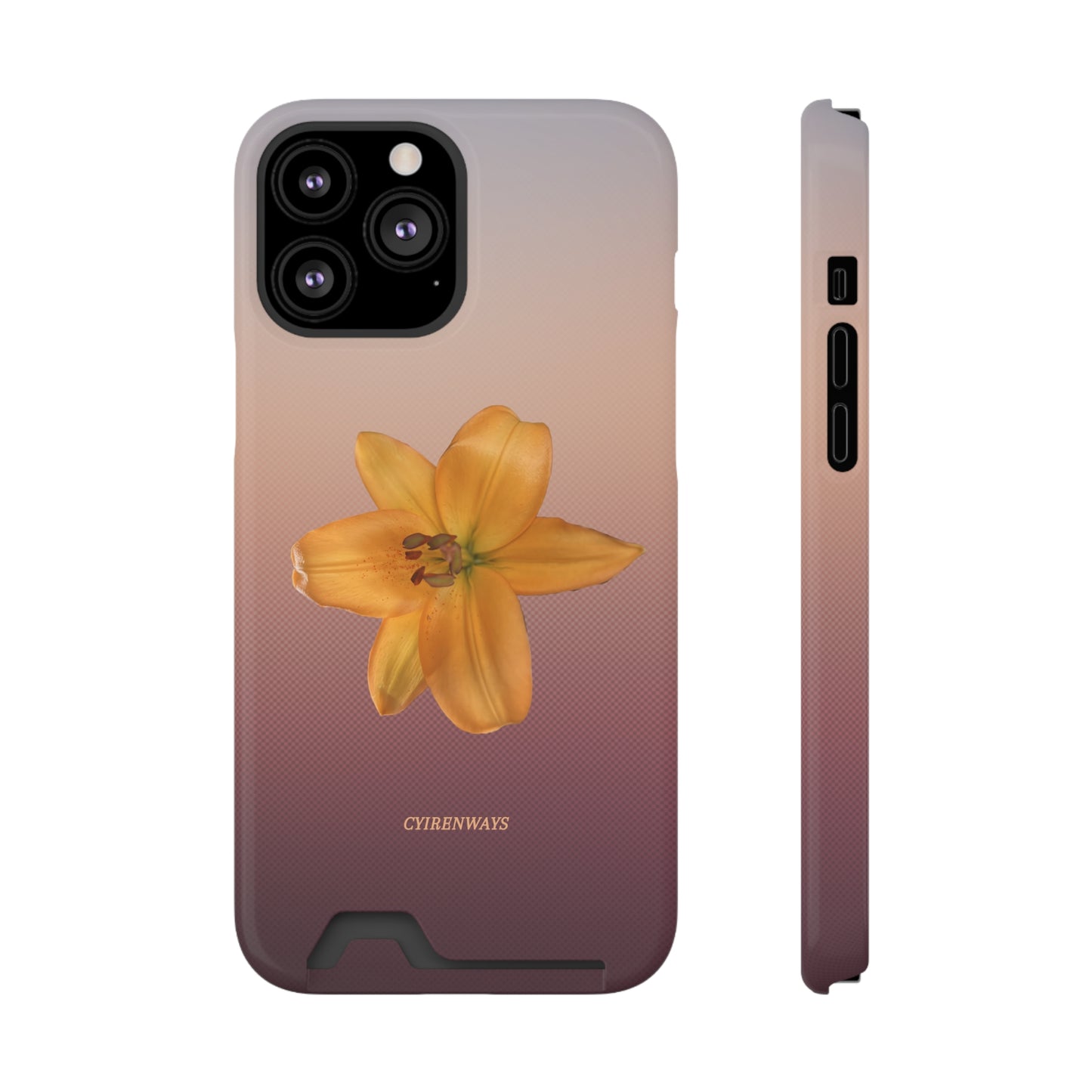 Vibrant Lily (Magsafe-compatible Card Holder)