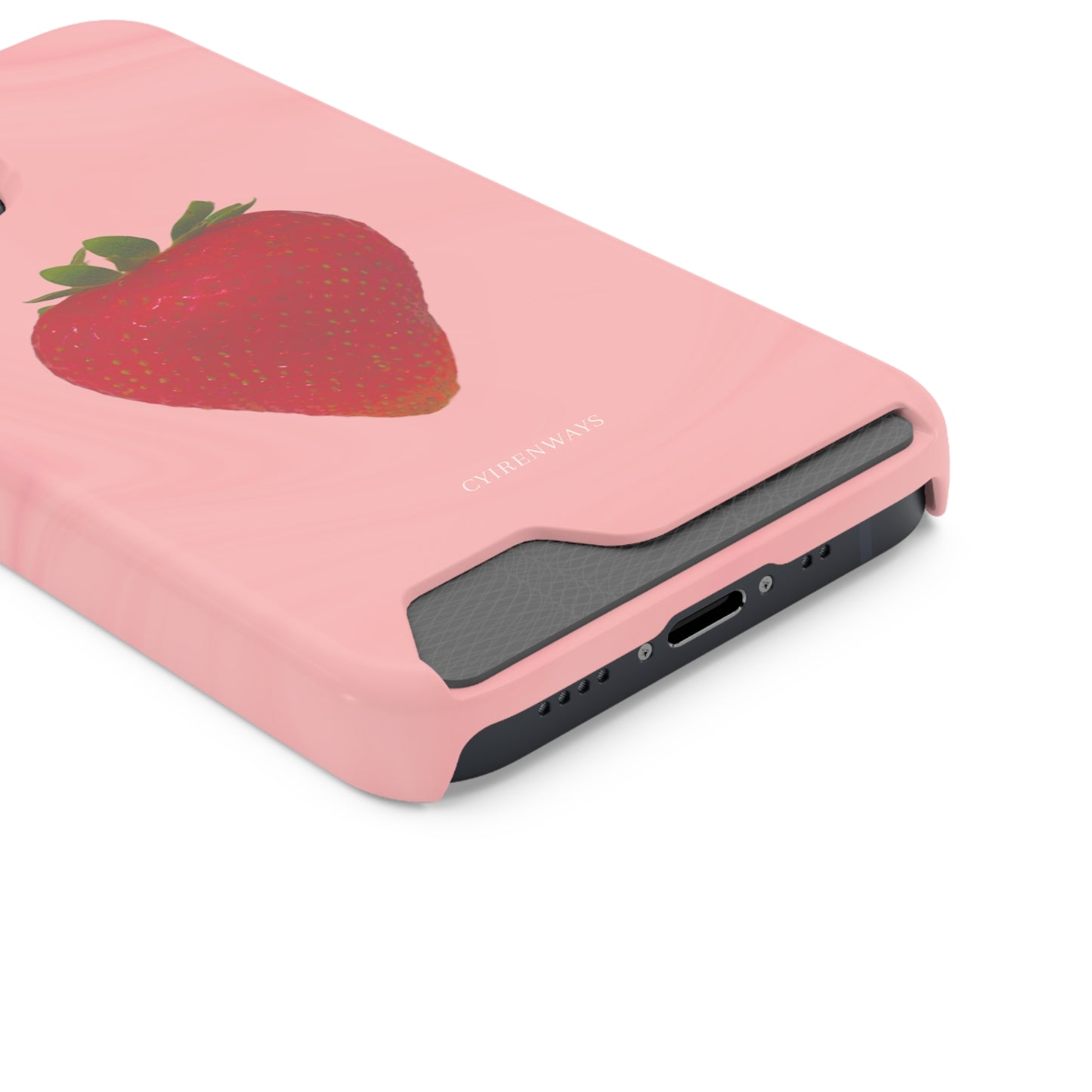 Strawberry Swirl (Magsafe-compatible Card Holder)
