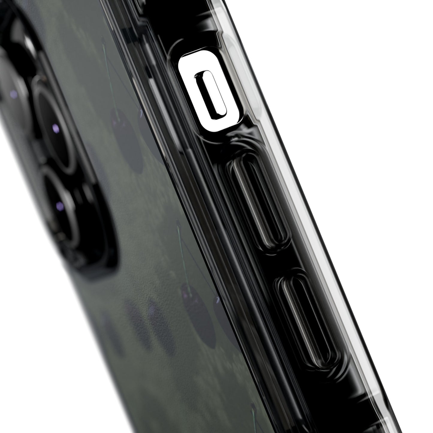 Black Cherri Cheetah (Impact-Clear Magsafe/Magnetic)