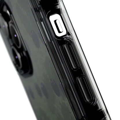 Black Cherri Cheetah (Impact-Clear Magsafe/Magnetic)