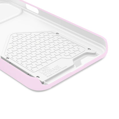 Pink Callistephus (Magsafe-compatible Card Holder)