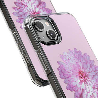 Pink Callistephus (Impact: Clear Magsafe-compatible/Magnetic)