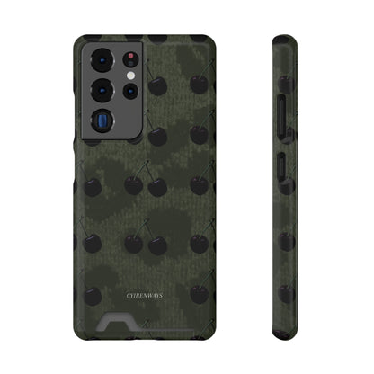 Black Cherri Cheetah (Magsafe Card Holder)