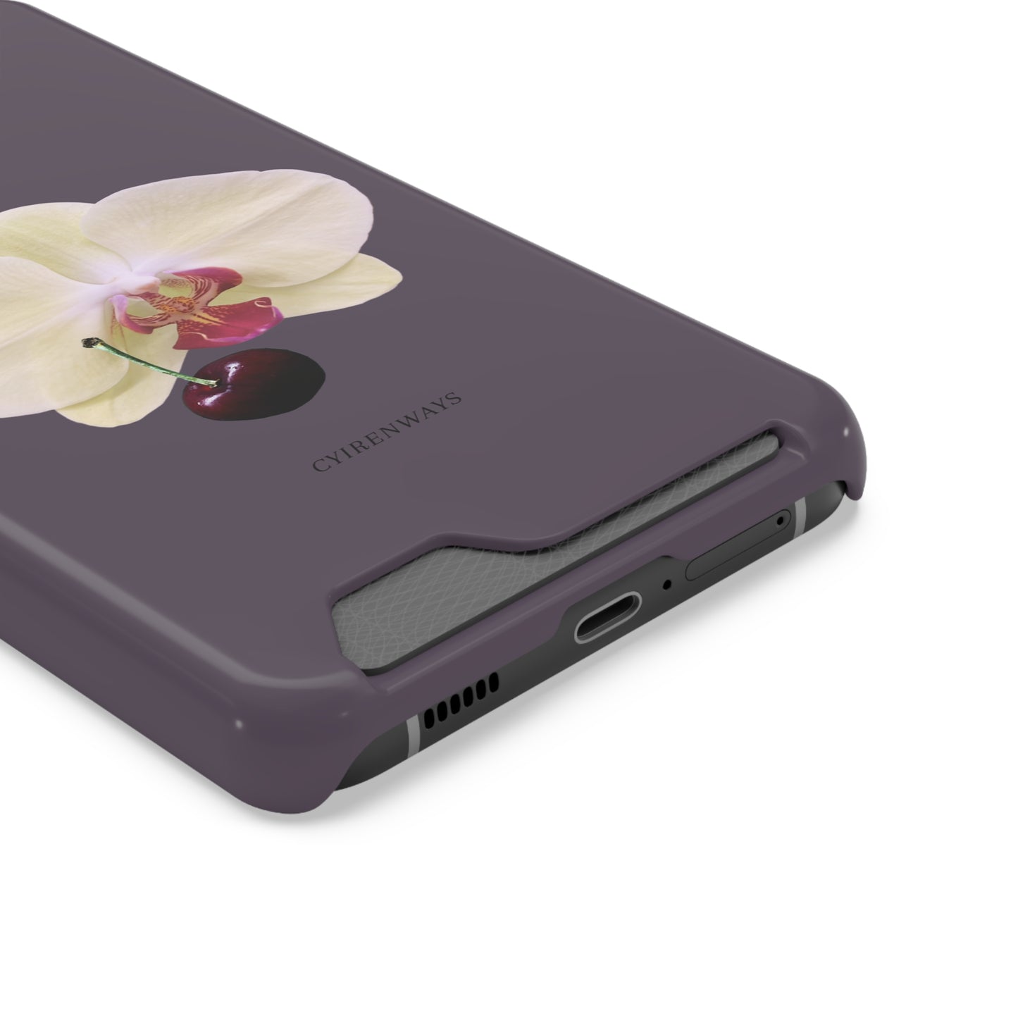 Cherry Orchids (Magsafe-compatible Card Holder)