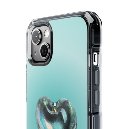 Aqua Heart (Impact: Clear Magsafe/Magnetic)