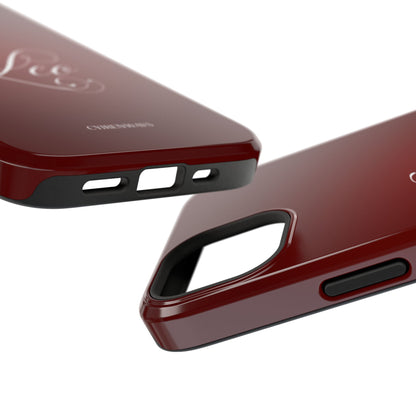 Leo's Burgundy (Armoured- Magsafe compatible)