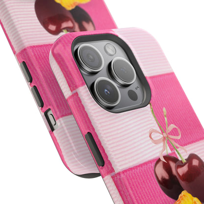 Cherry Checkered (Armoured Magsafe)