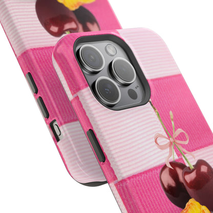 Cherry Checkered (Armoured Magsafe)