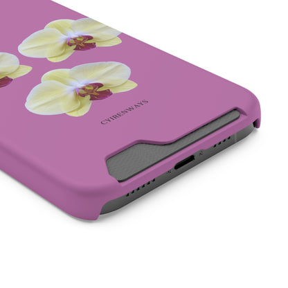 Hot Orchids (Magsafe-compatible Card Holder)