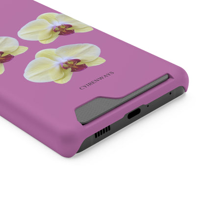 Hot Orchids (Magsafe-compatible Card Holder)