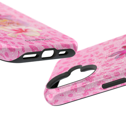 Floral Pink Leopard (Armoured Magsafe)