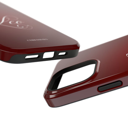 Leo's Burgundy (Armoured- Magsafe compatible)
