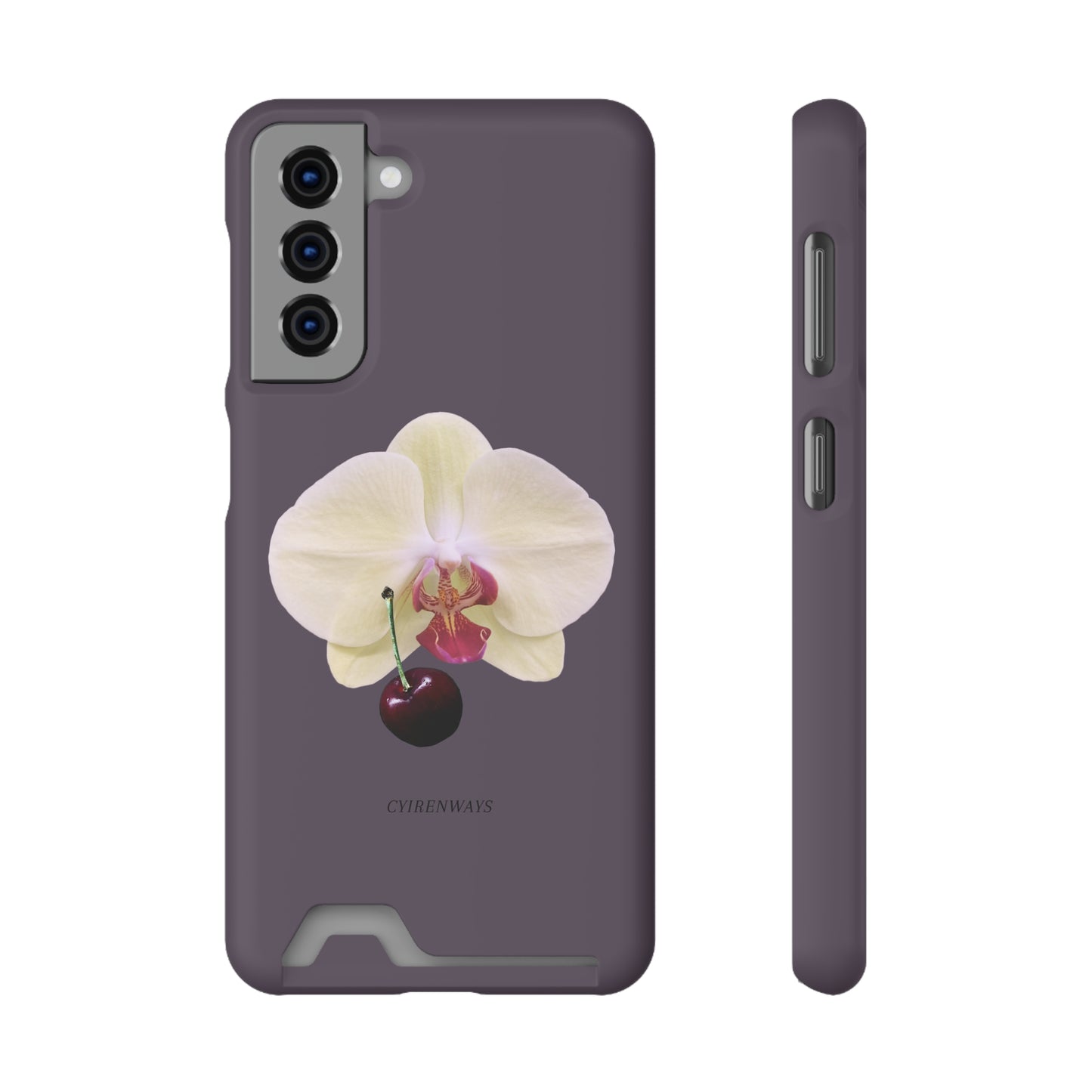 Cherry Orchids (Magsafe-compatible Card Holder)