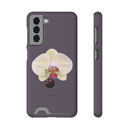 Cherry Orchids (Magsafe-compatible Card Holder)