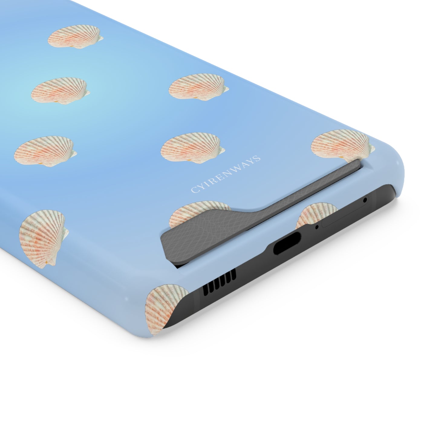 Oceanic Shell (Magsafe-compatible Card Holder)