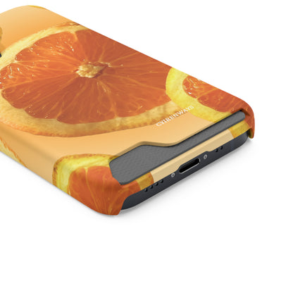Sweet Orange (Magsafe-compatible Card Holder)
