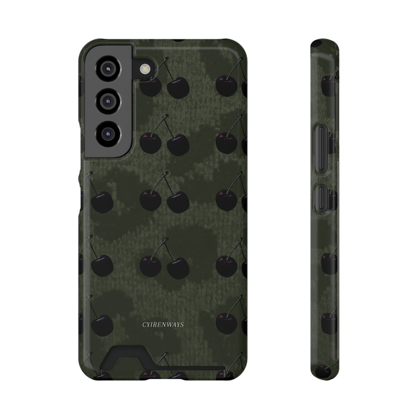 Black Cherri Cheetah (Magsafe Card Holder)