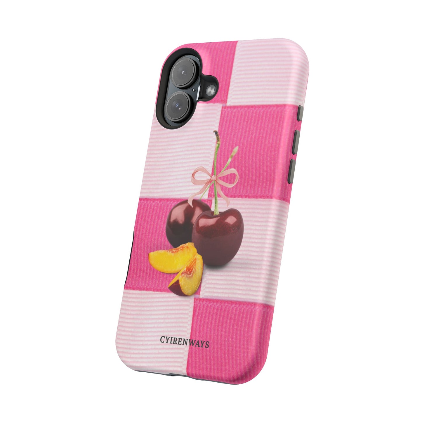 Cherry Checkered (Armoured Magsafe)