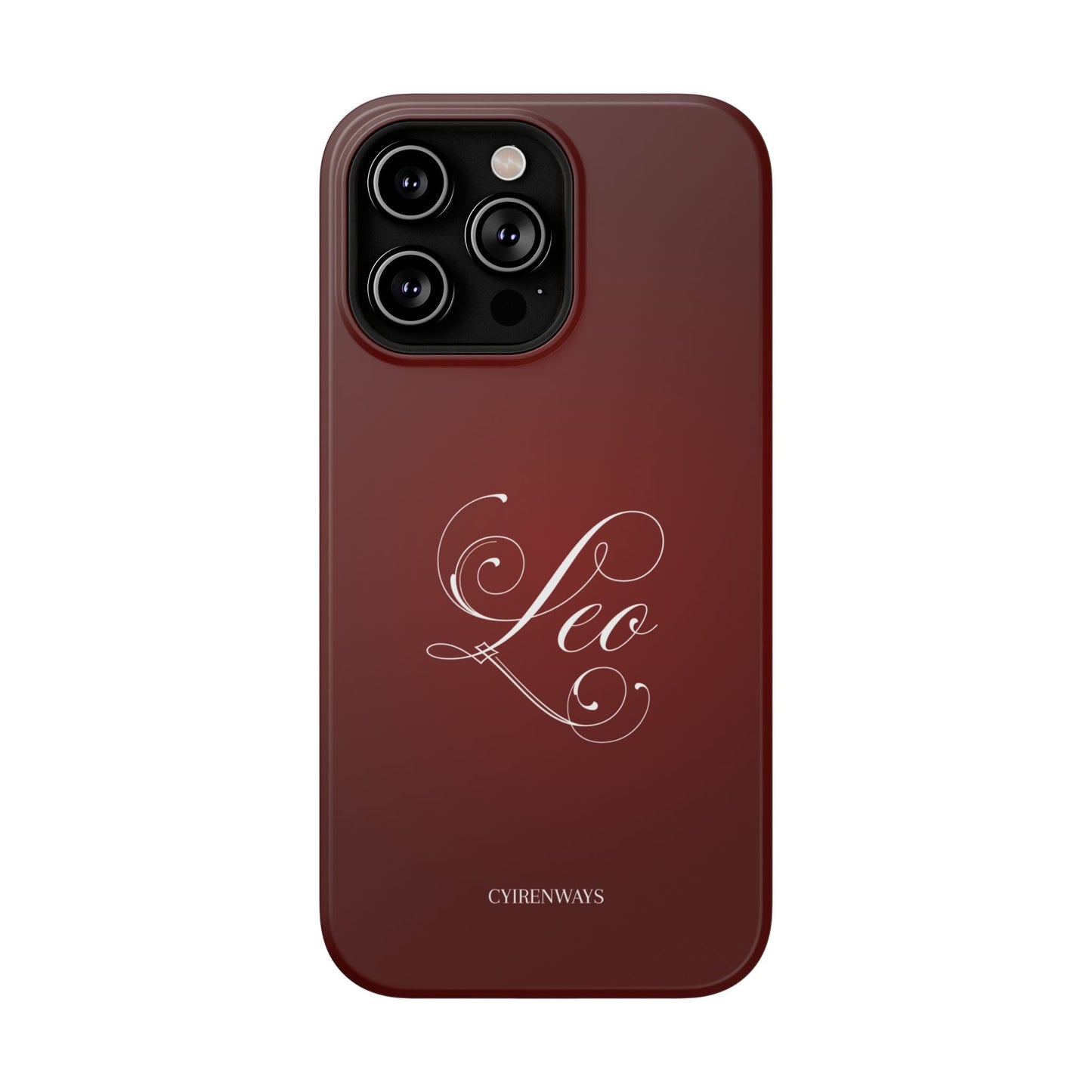 Leo's Burgundy (Armoured- Magsafe compatible)