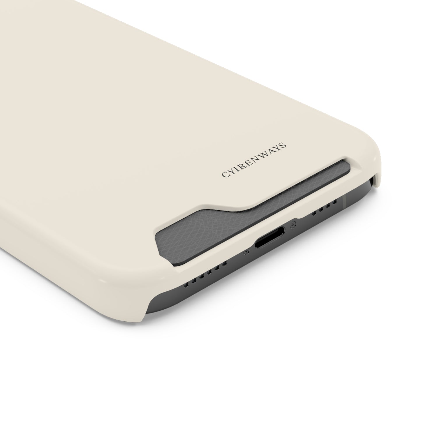 Cream  (Magsafe Card Holder)