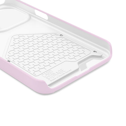 Pink Callistephus (Magsafe-compatible Card Holder)
