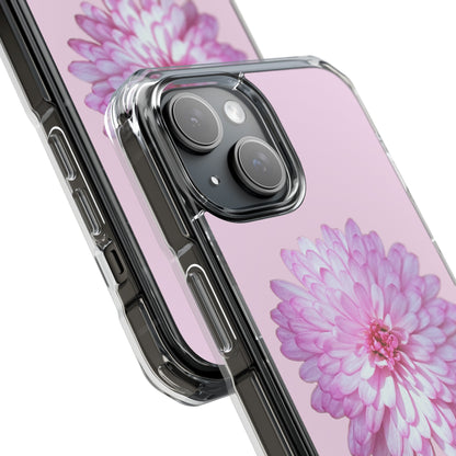 Pink Callistephus (Impact: Clear Magsafe-compatible/Magnetic)