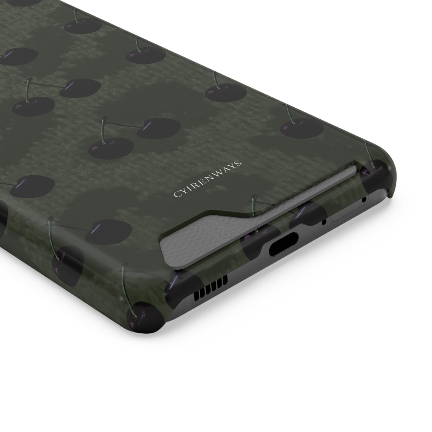 Black Cherri Cheetah (Magsafe Card Holder)