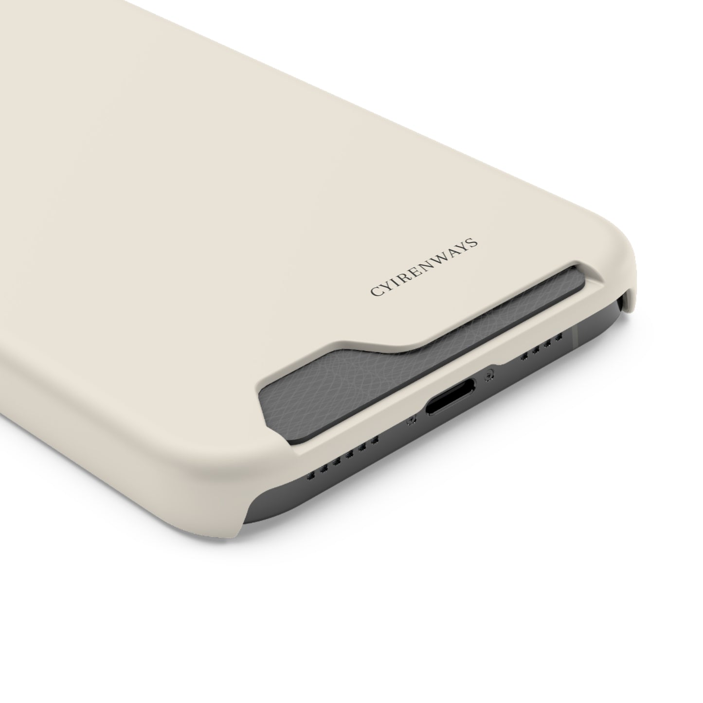 Cream  (Magsafe Card Holder)