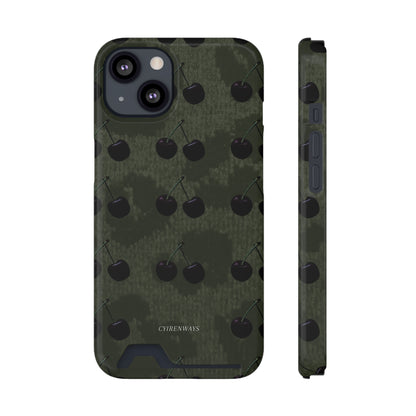 Black Cherri Cheetah (Magsafe Card Holder)