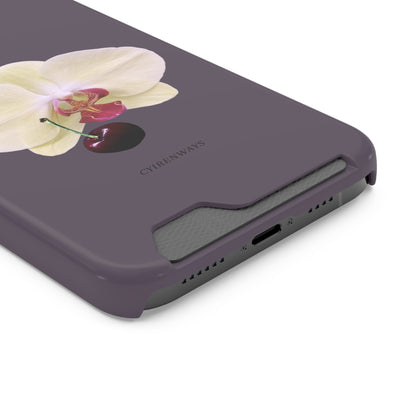 Cherry Orchids (Magsafe-compatible Card Holder)