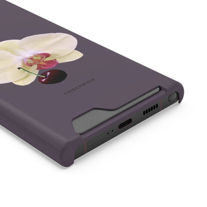 Cherry Orchids (Magsafe-compatible Card Holder)