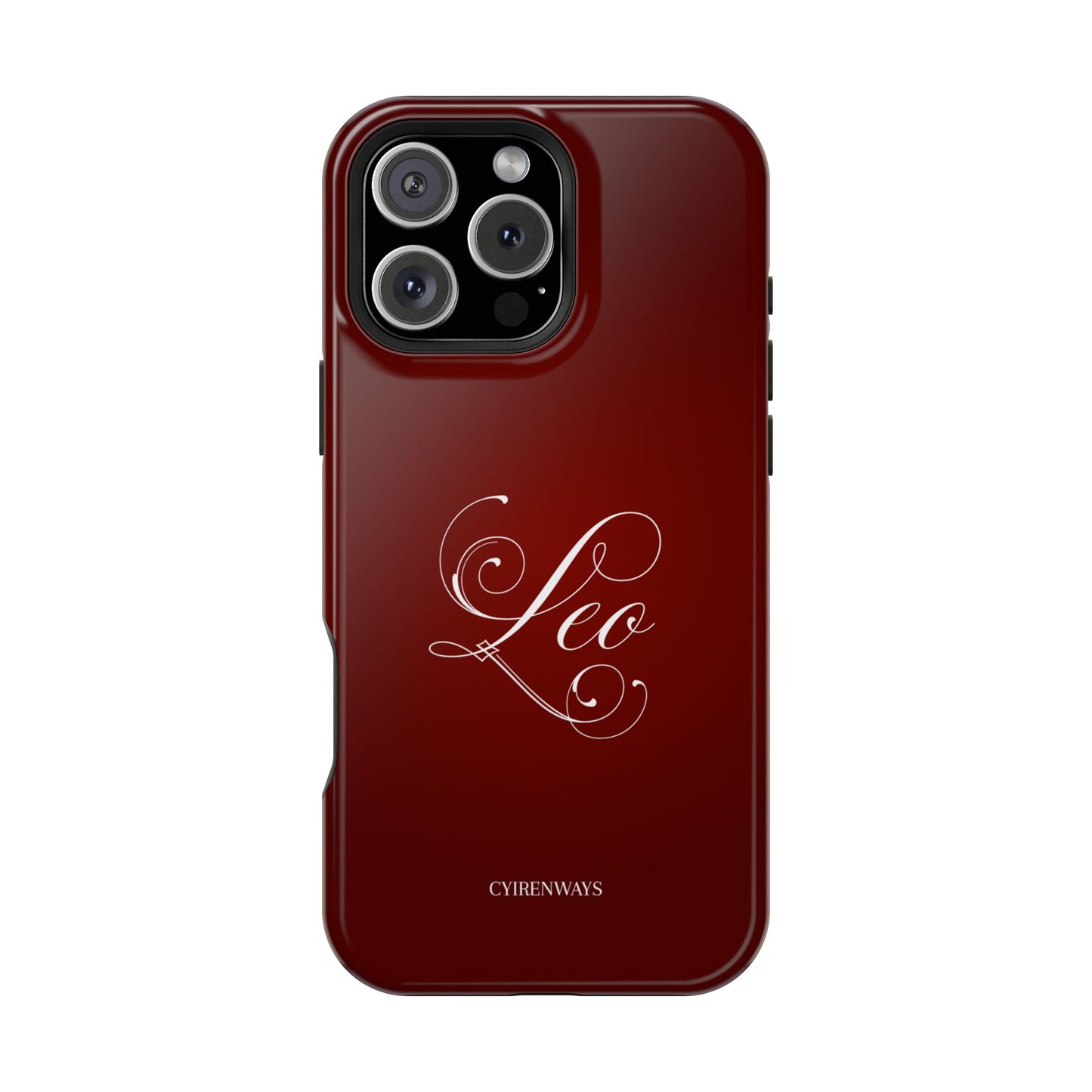 Leo's Burgundy (Armoured- Magsafe compatible)