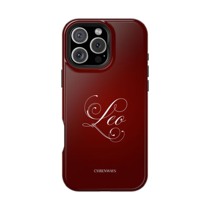 Leo's Burgundy (Armoured- Magsafe compatible)