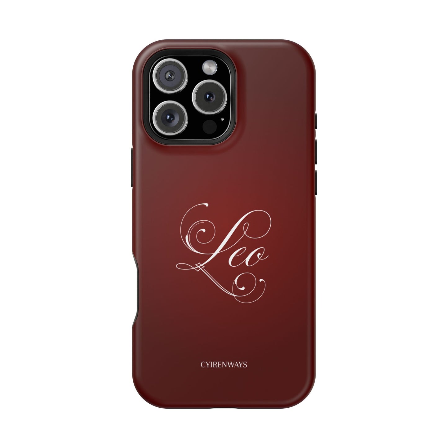 Leo's Burgundy (Armoured- Magsafe compatible)