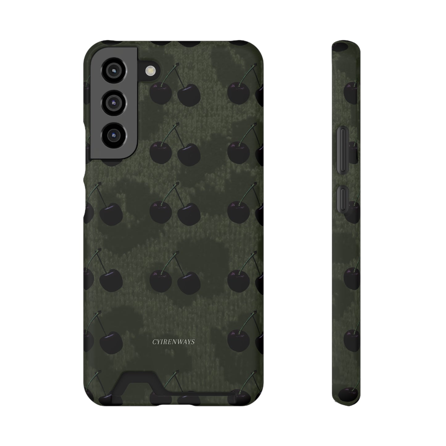 Black Cherri Cheetah (Magsafe Card Holder)