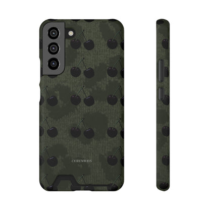 Black Cherri Cheetah (Magsafe Card Holder)