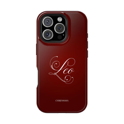 Leo's Burgundy (Armoured- Magsafe compatible)